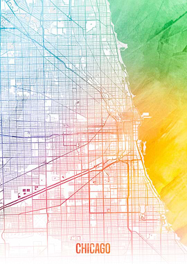 Chicago map