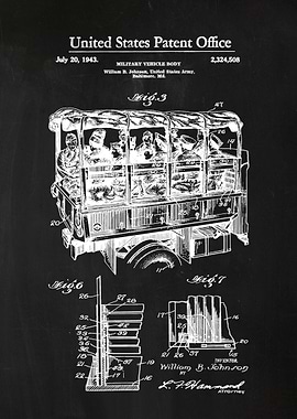 32 Military Truck Patent