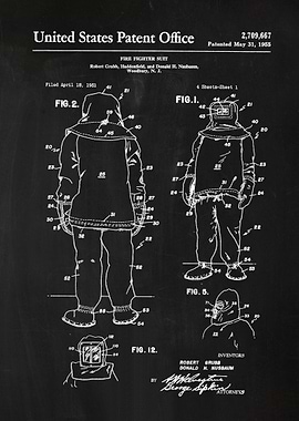 57 Firefighter Suit Paten