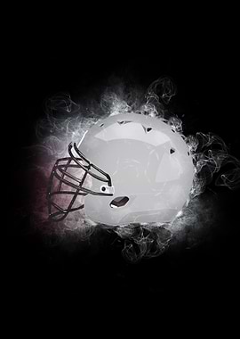 nfl helmet smoke