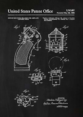 49 Airplane Control Stick