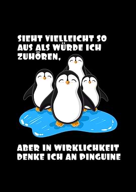 Denke an Pinguine