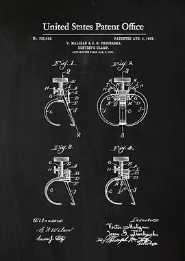66 Dentists Clamp Patent