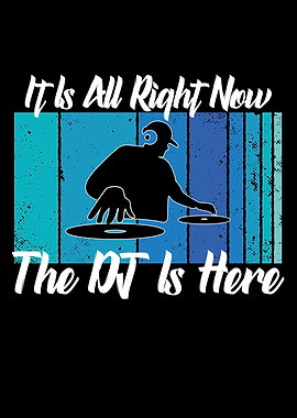 the dj is here