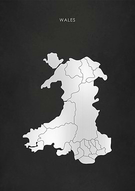 Silver Wales Map