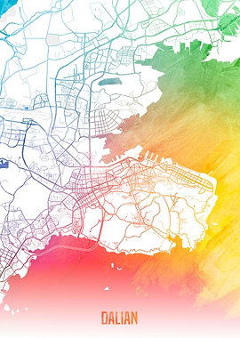 Dalian map