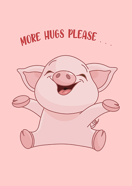 Cute pig