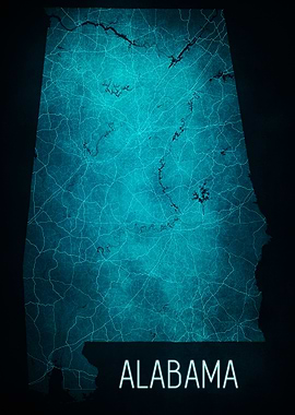 Alabama State Map