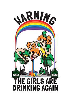 WARNING THE GIRLS ARE