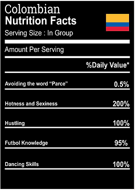 Colombia Funny Nutrition
