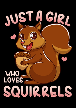Squirrel Kawaii Squirrel L