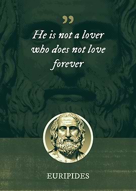 He is not a lover who does
