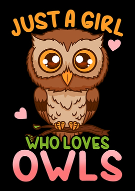 Owl Kawaii Owl Lover