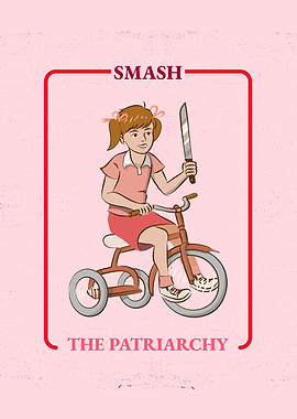 SMASH THE PATRIARCHY RETRO