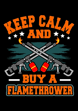 Flamethrower Cool Gift