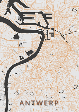 Antwerp Map