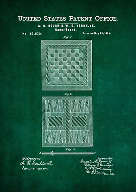 37 Game Board Patent