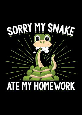 Pets Snakes Reptiles Gift