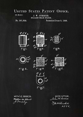 39 Billiard Chalk Holder