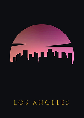 Los Angeles City Skyline