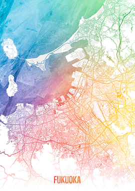 Fukuoka map