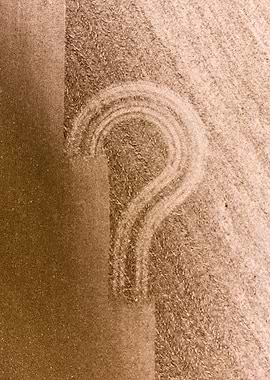 Question mark in a field