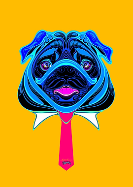Pug Dog Mops
