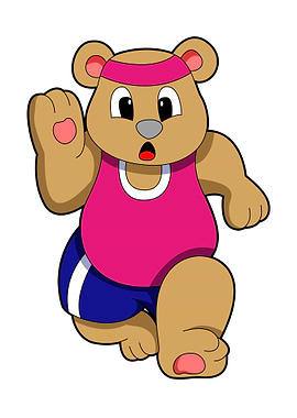 Bear Running Headband