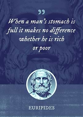 When a mans stomach is