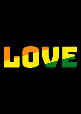 Love Valentine colorful gi