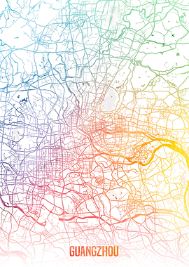 Guangzhou map