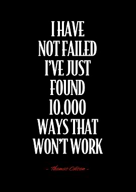 Thomas Edison Quote
