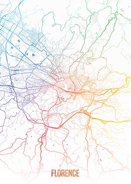 Florence map