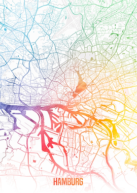 Hamburg map