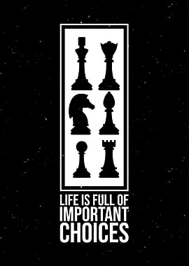 Chess Player Wall Decor