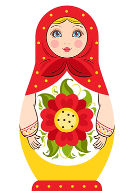 Matroshka Russian Dolls