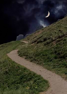street in the mountain