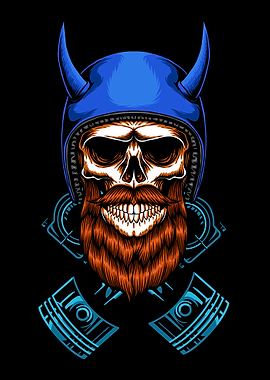 Demon Skull Gothic Devil