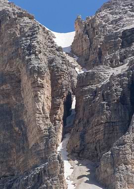 rocky mountain and cloudy