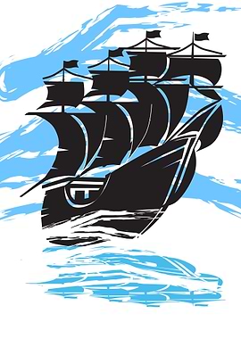 Regatta in the ocean