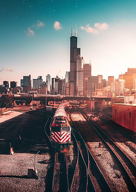 Train in new york city