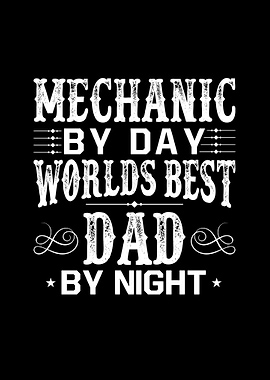 Mechanic Best Dad Car