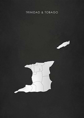 Trinidad and Tobago Map