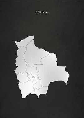 Silver Bolivia Map