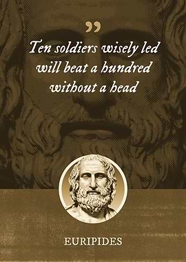 Ten soldiers wisely led