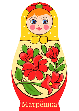 Matroshka russian dolls