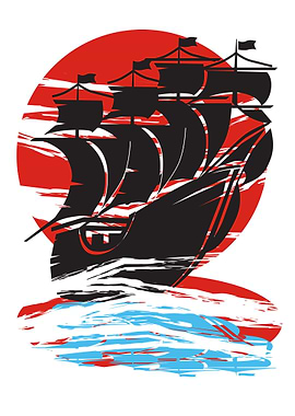 Regatta in the ocean