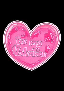 Valentine love heart gift