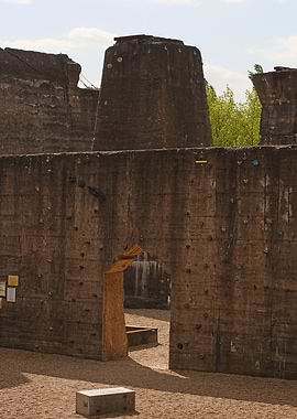 Industrial factory place