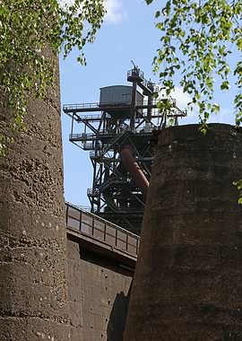 Abandon industrial factory